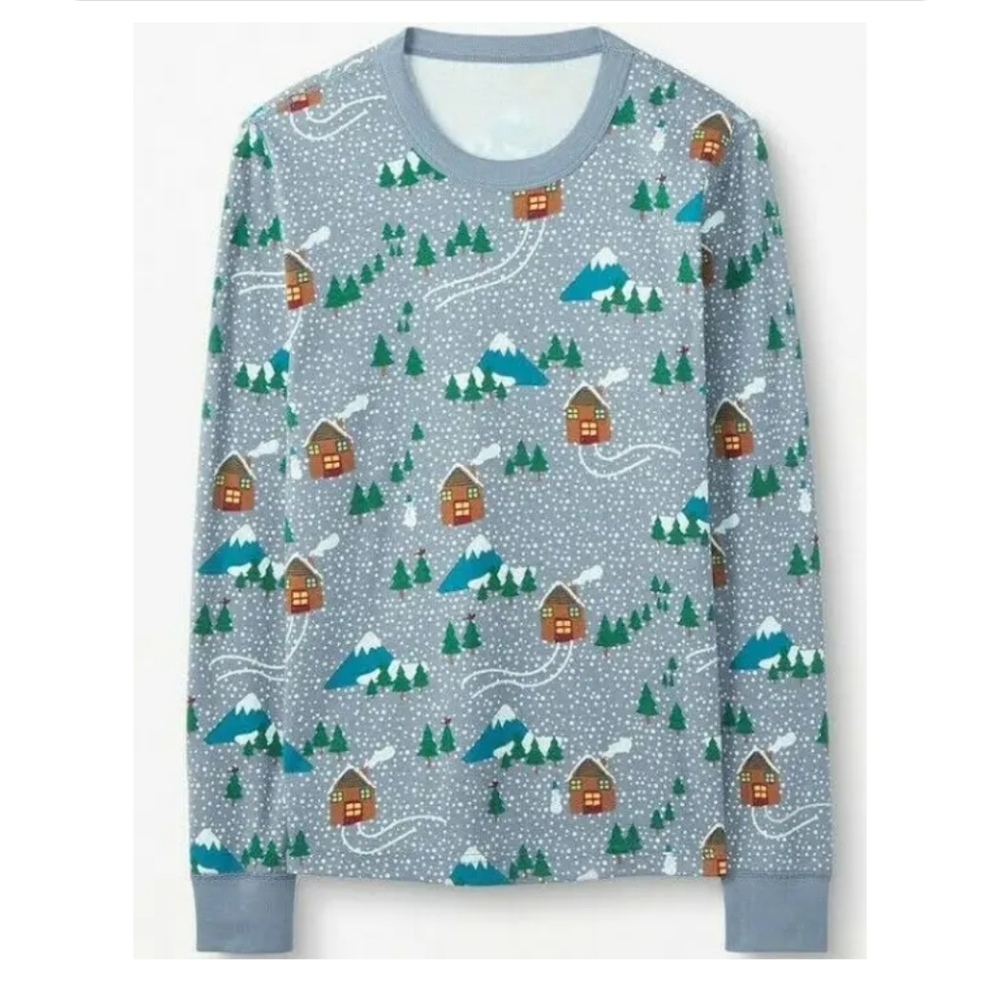 NWT Hanna Andersson Long John Pajama Top.